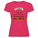 T-SHIRT UOMINI E PADRI PAPÀ DONNA STAMPA PERSONALIZZATA COLORE ROSA FUCSIA