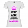 T-SHIRT DI COPPIA STO PER DIVENTARE MAMMA BIANCO