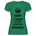 T-SHIRT DI COPPIA STO PER DIVENTARE MAMMA VERDE