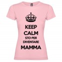 T-SHIRT DI COPPIA STO PER DIVENTARE MAMMA ROSA