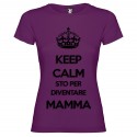 T-SHIRT DI COPPIA STO PER DIVENTARE MAMMA VIOLA