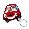 PORTACHIAVI PERSONALIZZATO FELTRO CON FOTO AUTOMOBILE