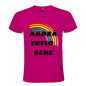 T-shirt Rainbow Man Andrà Tutto Bene