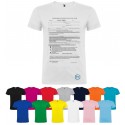T-SHIRT AUTODICHIARAZIONE AUTOCERTIFICAZIONE MODULO