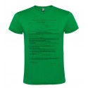 T-SHIRT AUTODICHIARAZIONE AUTOCERTIFICAZIONE MODULO VERDE