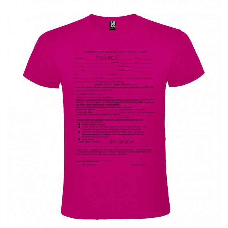 T deals shirt autocertificazione