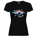 T-SHIRT PERSONALIZZATA ANDRÀ TUTTO BENE ARCOBALENO NUOVOLE BOLLE NERO
