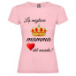 T-shirt Personalizzata Miglior Mamma del Mondo
