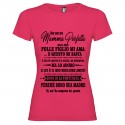 T-shirt Personalizzata Mamma Perfetta Fortunata