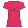 T-shirt personalizzata con scritta super mamma by colore rosa fucsia