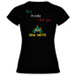 T-shirt Personalizzata Donna Nero DNA Moto Miss Biker
