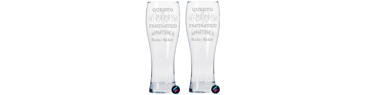 Bicchieri e calici con incisione personalizzata Italian Style Diffusion