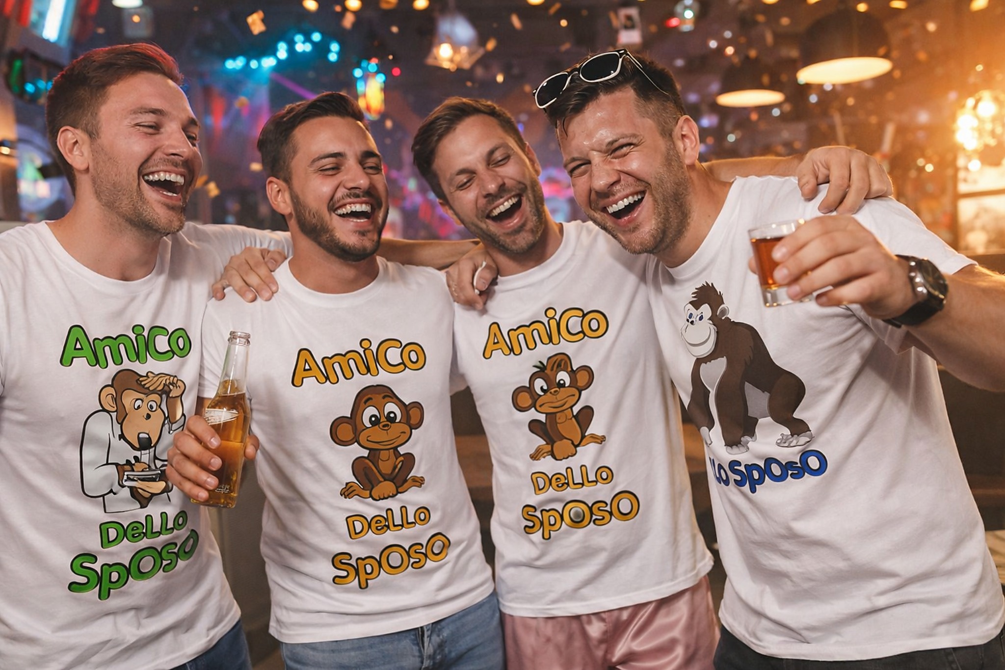 Accessori addio al celibato personalizzati