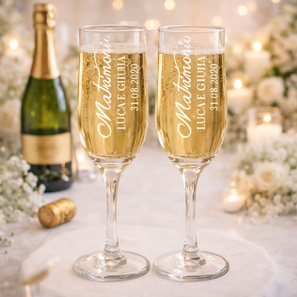 Calici personalizzati con incisione laser