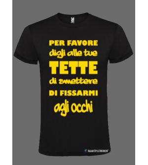Maglietta Uomo Personalizzata | Frase Divertente e Design Unico