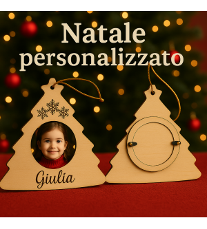 Alberi di Natale personalizzati con foto: un regalo che emoziona
